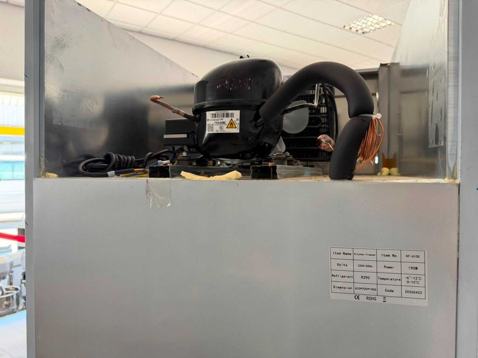 ACM1704 - Armário 2P Inox Misto de Congelação e Conservação - NOVO