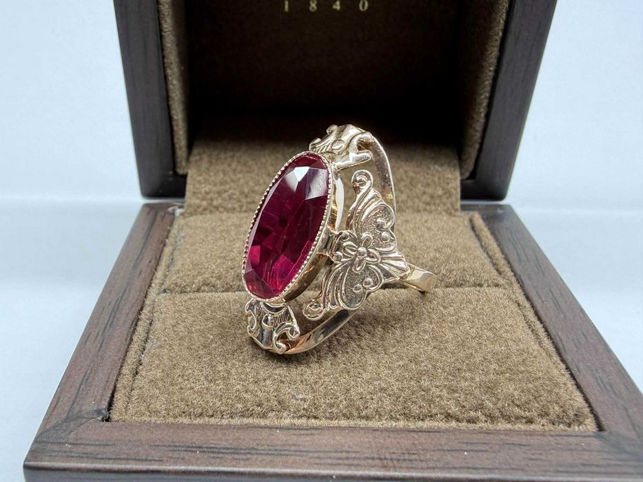 Złoty pierścionek p583 w5,33 r:15