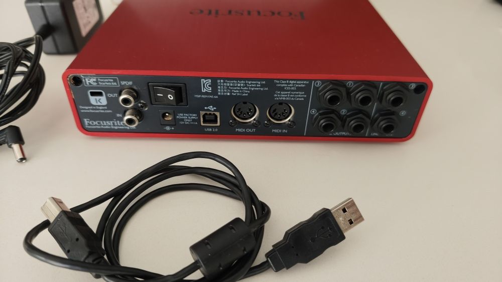 Focusrite Scarlett 6i6