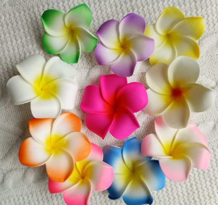 Заколка для волосся  квітка гавайська троянда орхідея від 40грн/шт