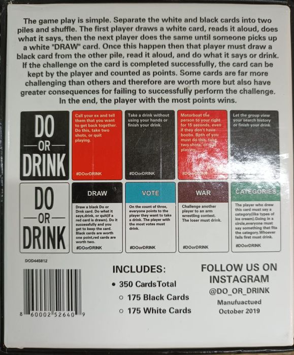 "Do or Drink - Jogo de Festa para Adultos"
