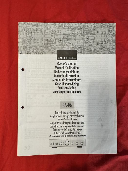 Rotel RA 06 wzmacniacz super cena
