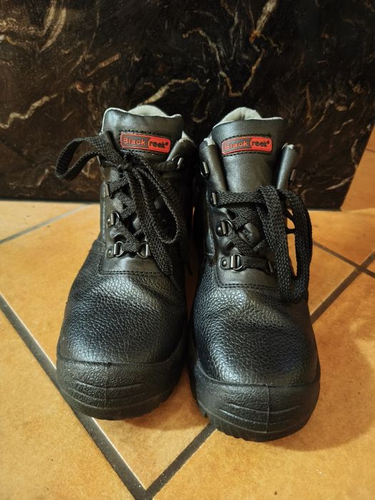 Buty robocze Black Rock z metalowym czubkiem, rozmiar 39 .