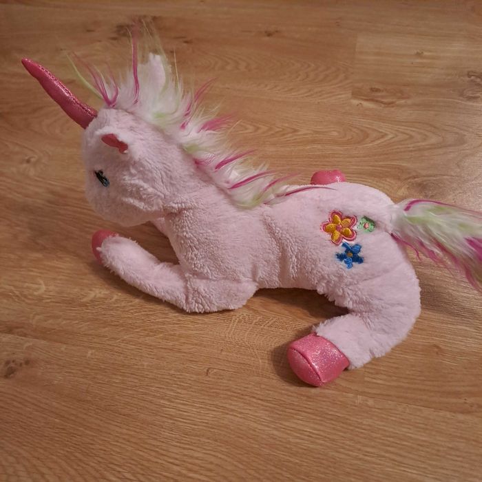 Maskotka jednorożec / pluszak różowy 30 cm