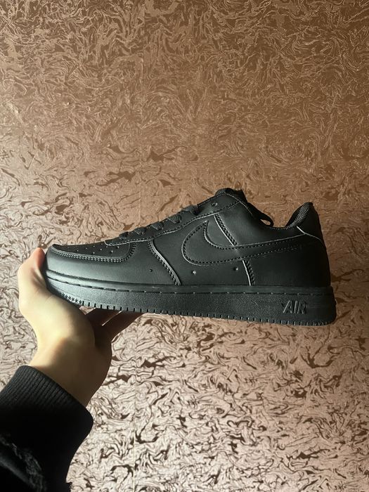 [ОЛХ ДОСТАВКА ]Кросівки Nike Air Force 1 Black чорні найк ар форс