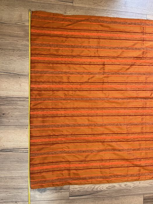 Cortinado Laranja Texturado