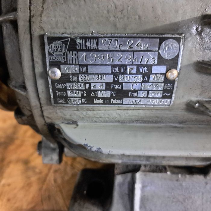 Silnik elektryczny 1.5kw 1480obrotów/min