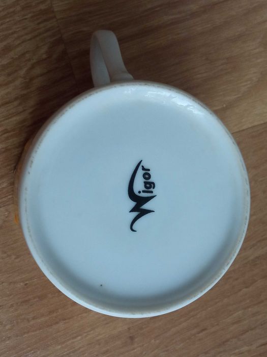 Ceramiczna filiżanka do kawy herbaty w słoneczniki Wigor 150 ml M