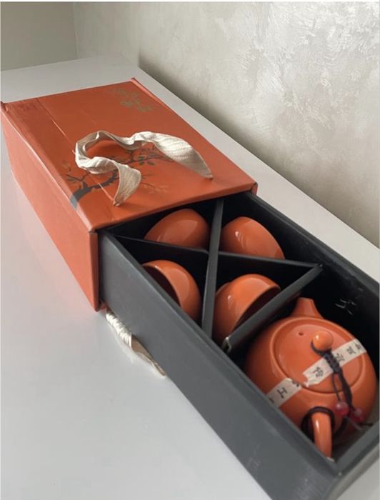 Керамічний набір посуду для чайної церемонії