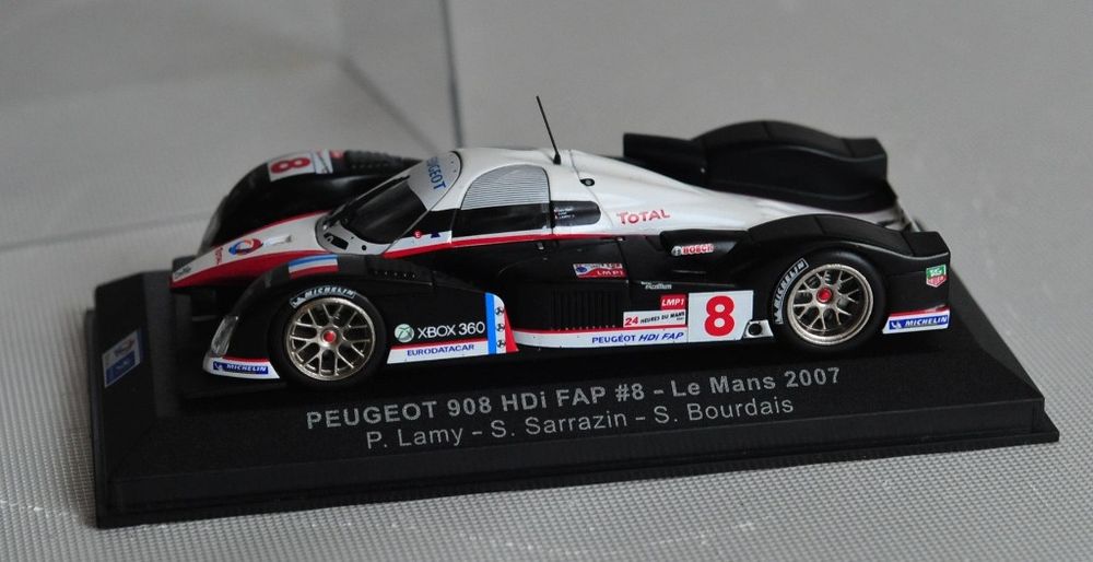 Peugeot 908 Le Mans 2007 kolekcjonerski samochód