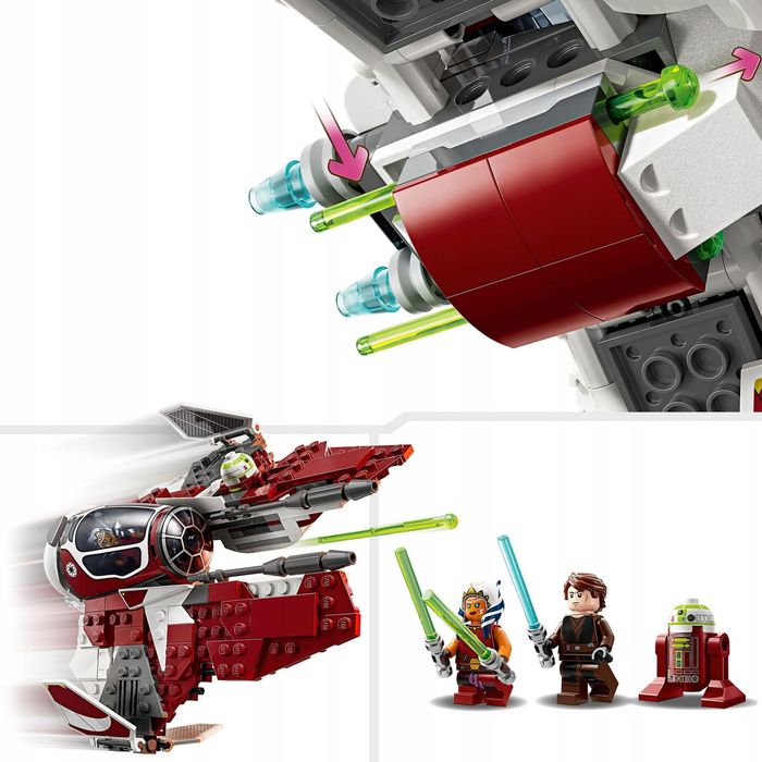 Lego Star Wars 75401 – interceptor Ahsoki, 290 klocków, 8+