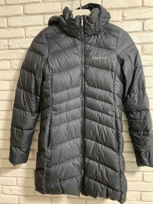 Жіноча подовжена пухова куртка Marmot 700Fill розмір XS