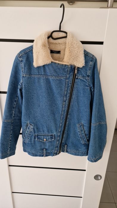 Jeansowa ocieplana ramoneska Reserved XS