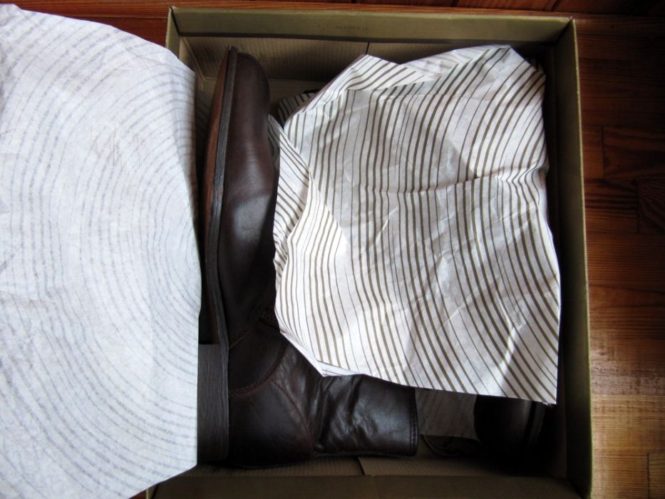 Нові, кожані сапоги H by Hudson (Португалія, 30.5 см)