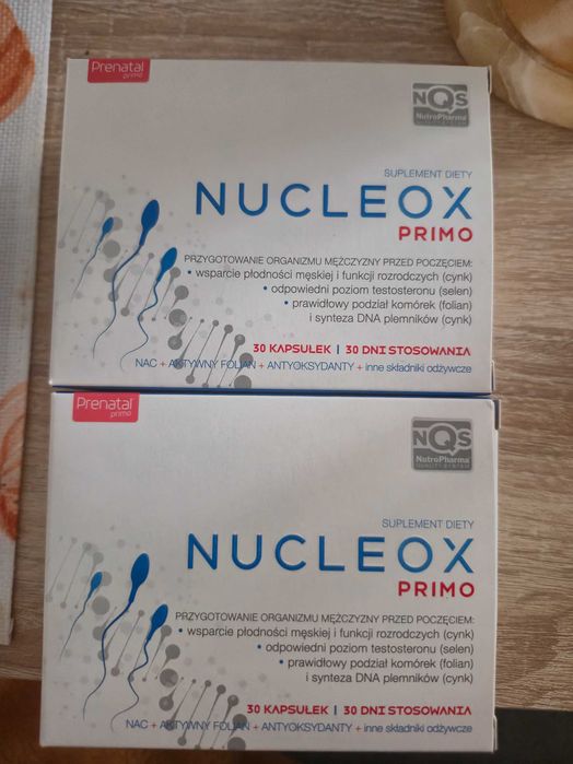 Nukleox Primo suplement diety dla mężczyzn