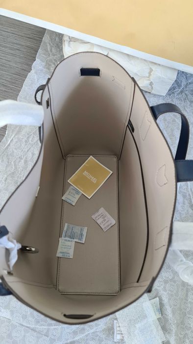 Skórzana torebka / shopper Michael Kors