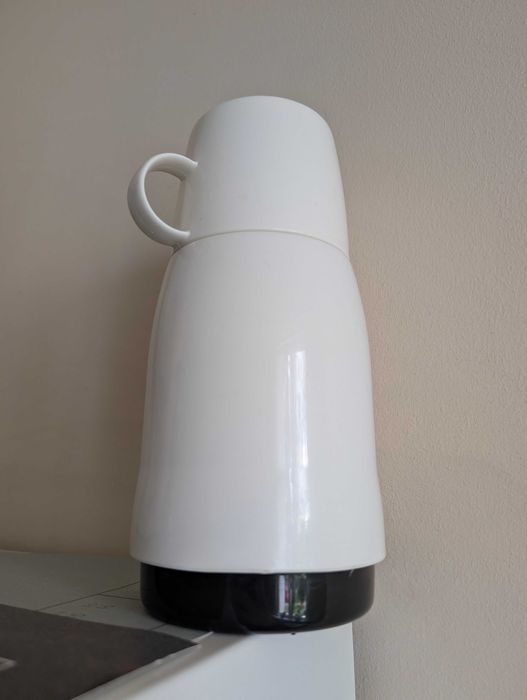 Biały termos z kubkiem EMSA 0,33ml