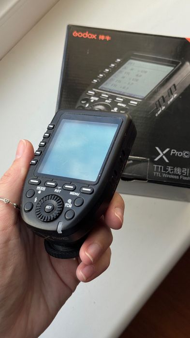 Синхронізатор (передавач) Godox XPro-C TTL для Canon