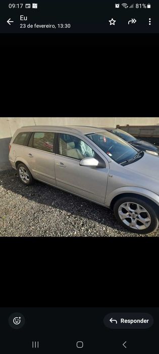 Carrinha  opel astra cinza