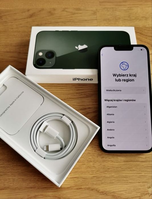 iPhone 13 Green 128GB Bateria 91%