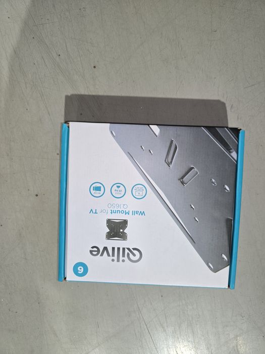 Suporte TV NOVO na caixa Qilive até 25kg