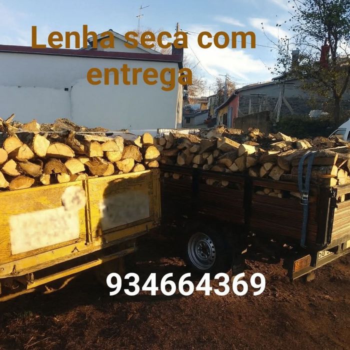 Lenha de castanho +/- 1000kg