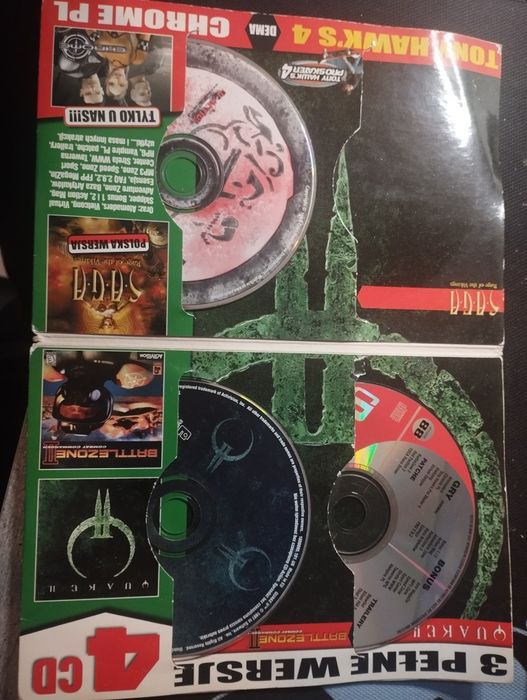 Płyty z grami cd action