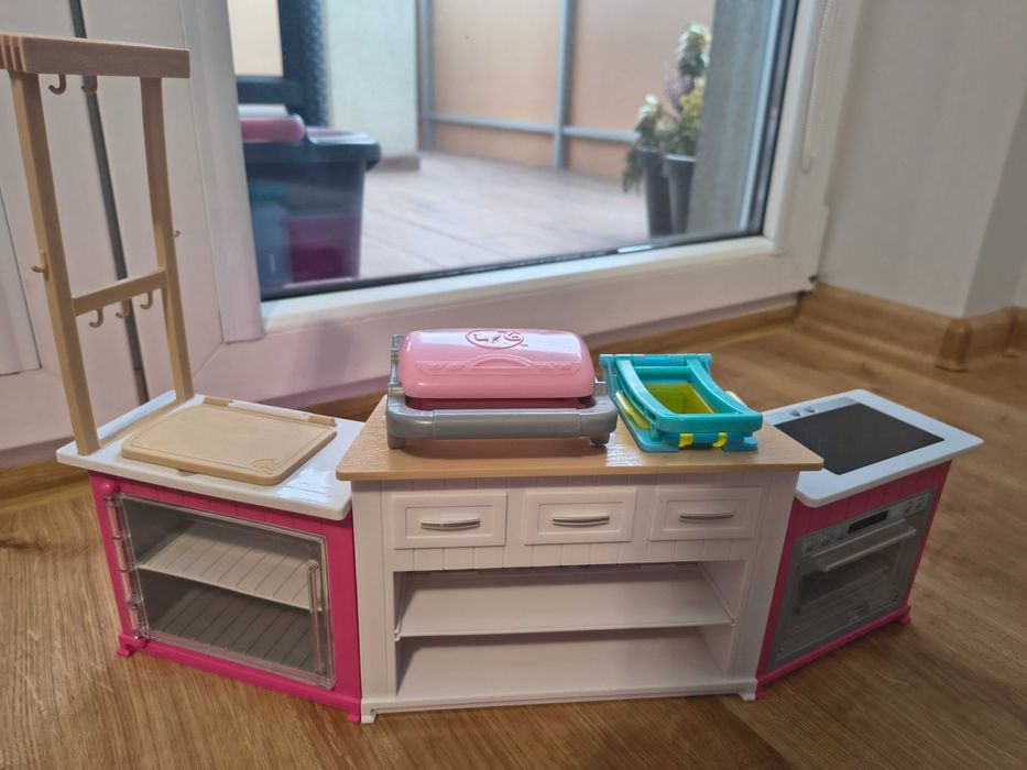 Barbie Mattel FRH73 zestaw Idealna kuchnia do ciastoliny