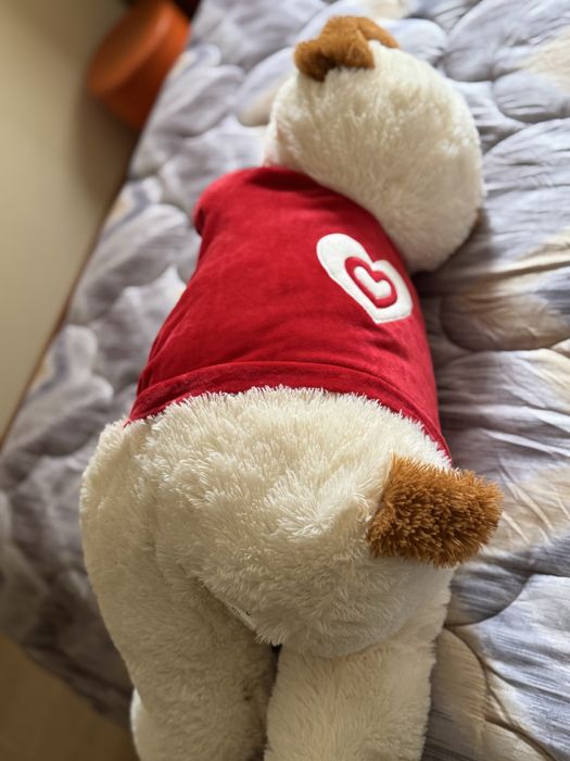 Lindo peluche, com revestimento muito fofo!