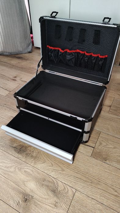 Skrzynka narzędziowa Aluminium Case Organizer Kufer