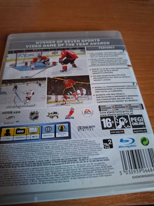 Nhl 09 gra na ps3
