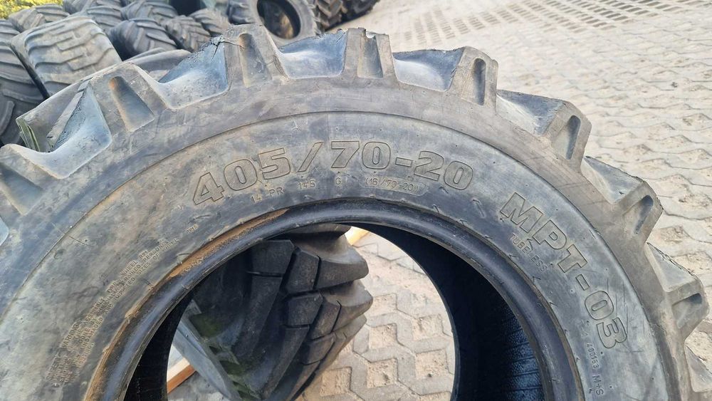 405/70-20, 405/70R20, 400/70-20, 16.0/70-20 Mitas 70% bieżnik