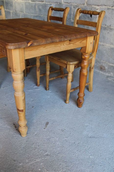 Stół sosnowy wiejski drewniany rustykalny