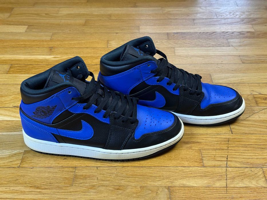 Buty Nike Air Jordan 1 Mid Hyper Royal