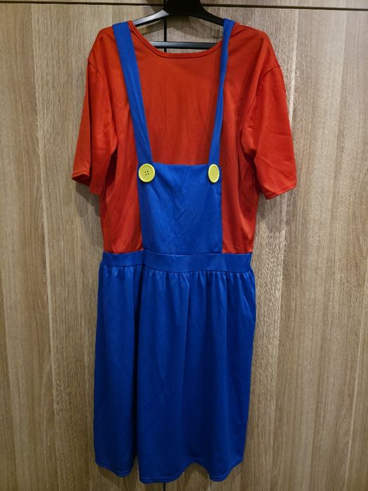 Kostium Super Mario, damski, rom. XL na bal karnawałowy