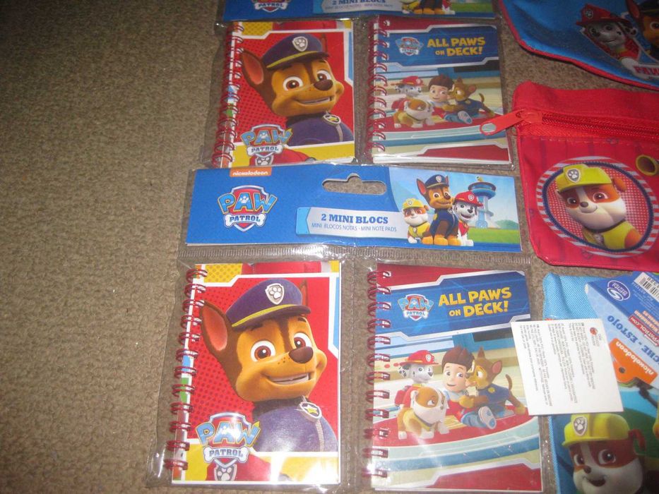 Pack Escolar "Paw Patrol" Novos e Embalados!