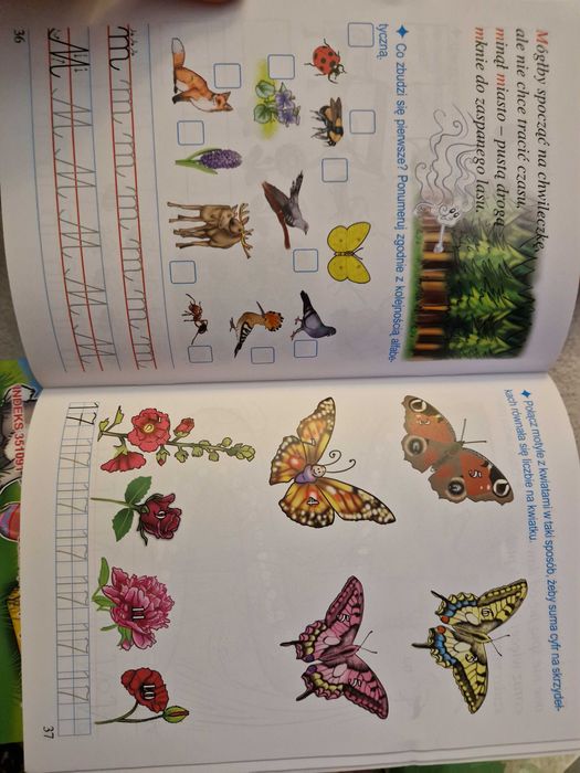 Wesołe literki i liczby. Nauka pisania i liczenia dla najmłodszych.