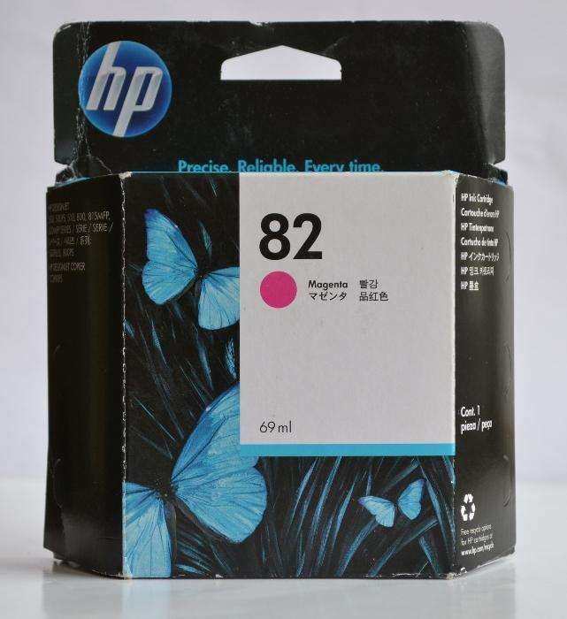 Картридж Hp82 C4911A, C4912A, C4913A, CH565A для DesignJet оригинал ...