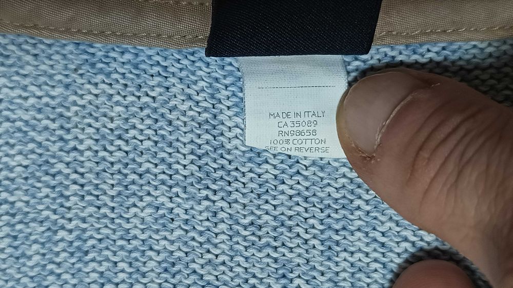 Męski sweter PAUL & SHARK r.M stan idealny