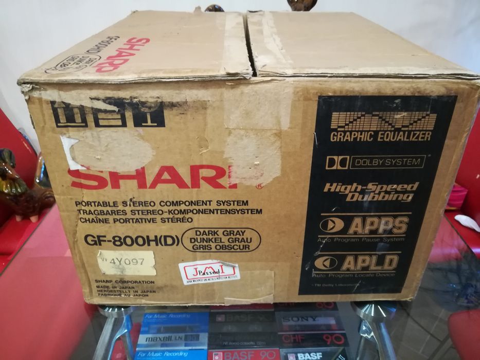 Sharp gf-800 коробка.