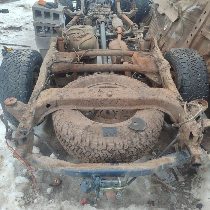 Рама по частинах  Mitsubishi Pajero sport mk1