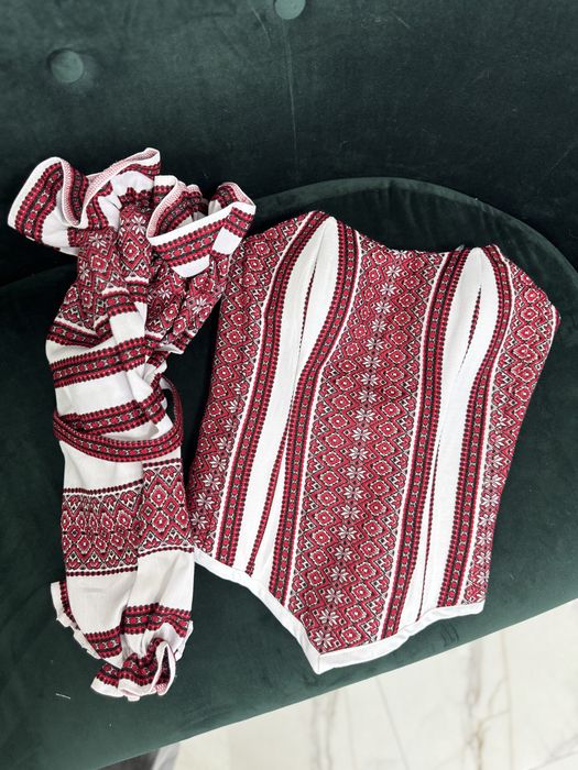 Корсет вишиванка