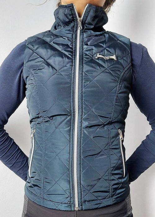 Kamizelka pikowana jeździecka HKM rozmiar XS