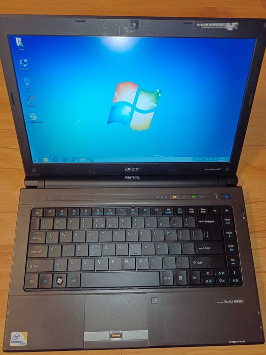 Notebook Acer 14" z win7, dvd, bateria 3h