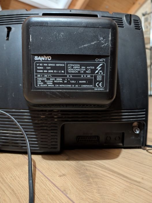 TV Sanyo para retro gaming
