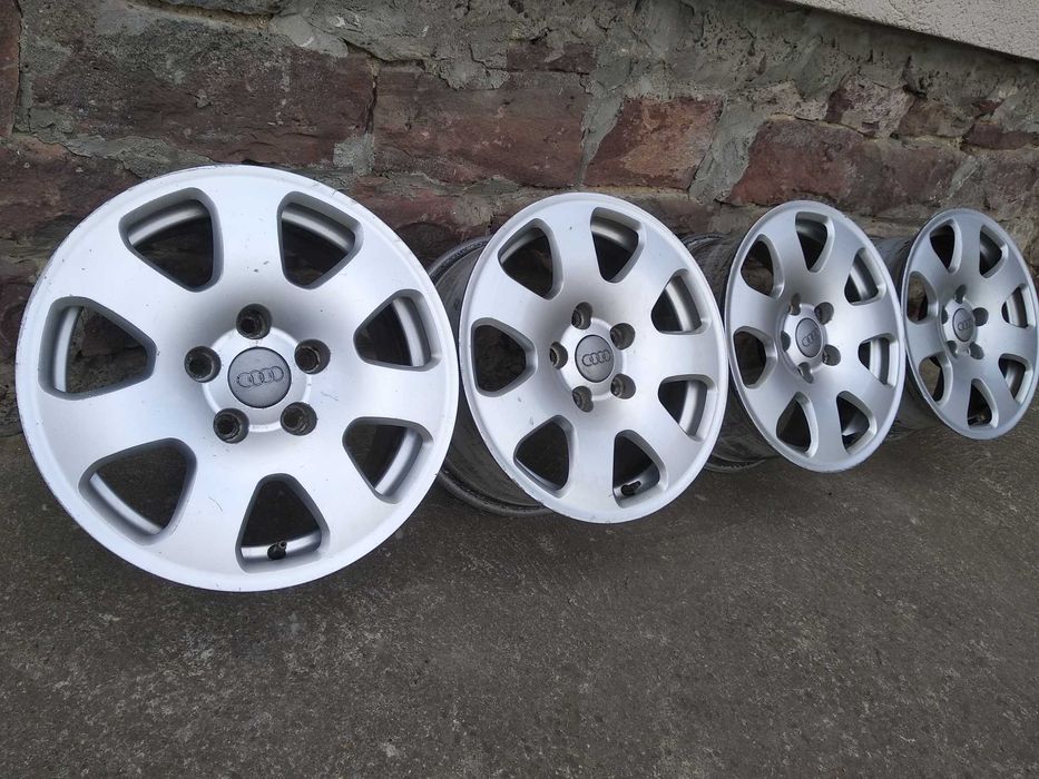 Диски AUDI R15 et39 7j 5x112 A3 A4 A6 VW Volkswagen Golf Caddy Transporter T4 Touran Skoda Octavia Seat ковані ковка Німеччина