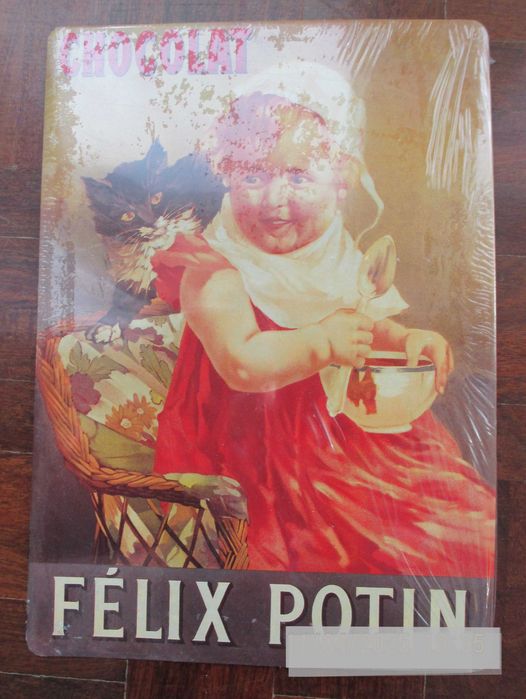 Postais Antigos em Metal