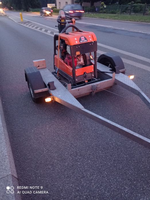 Zagęszczarka ubijarka wynajem wypożyczenie zagęszczanie terenu
