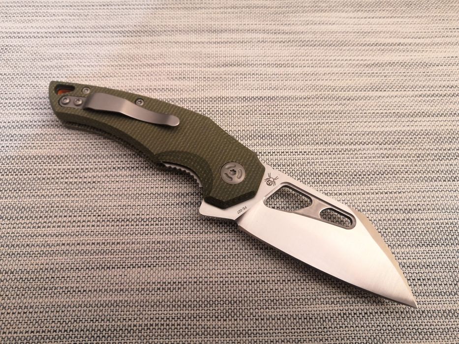 Fox Edge Atrax Micarta Olive