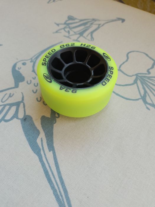 Conjunto de 8 rodas de patins de hóquei